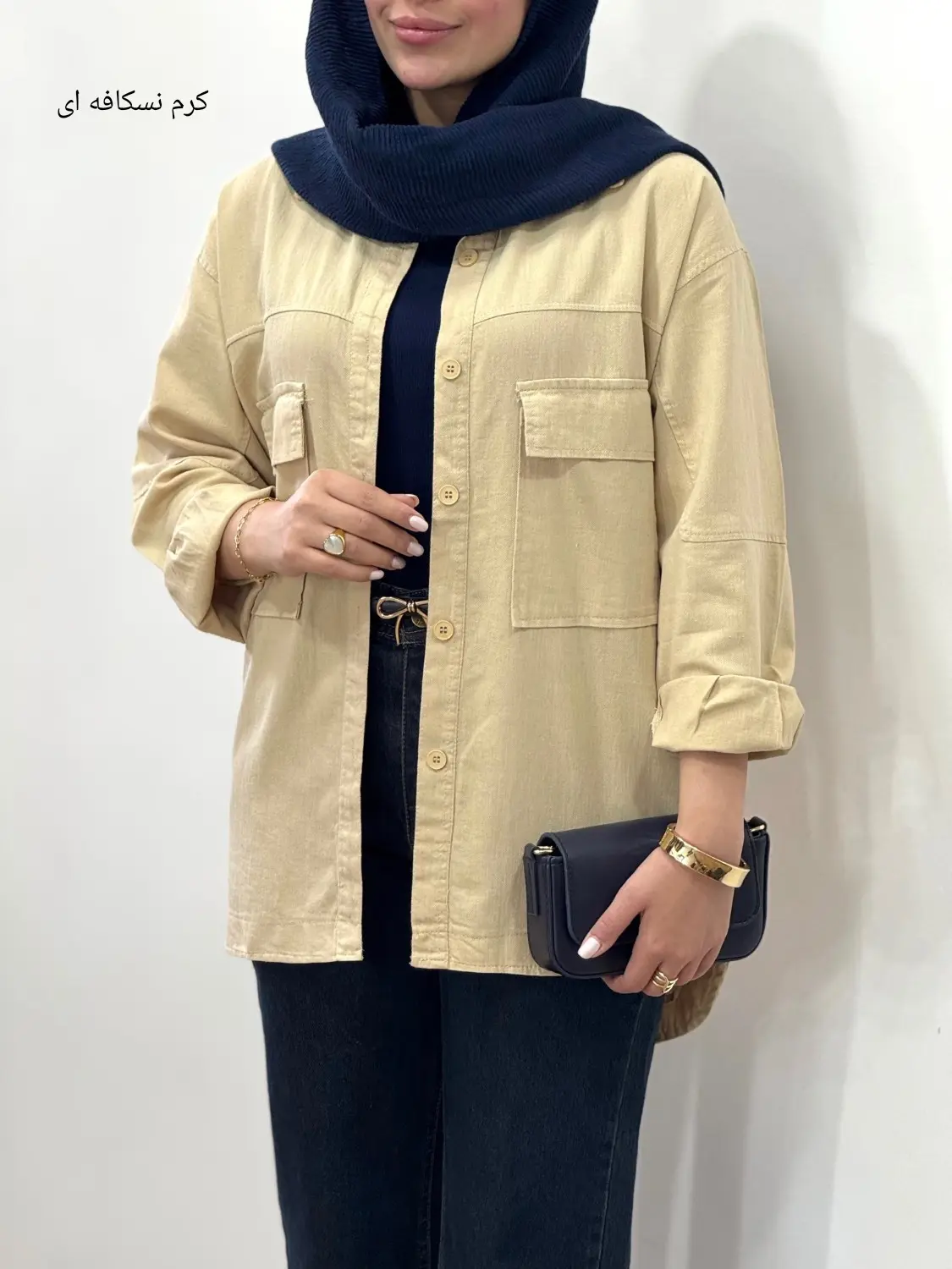 مانتو کتان کاغذی ابریشمی سنا